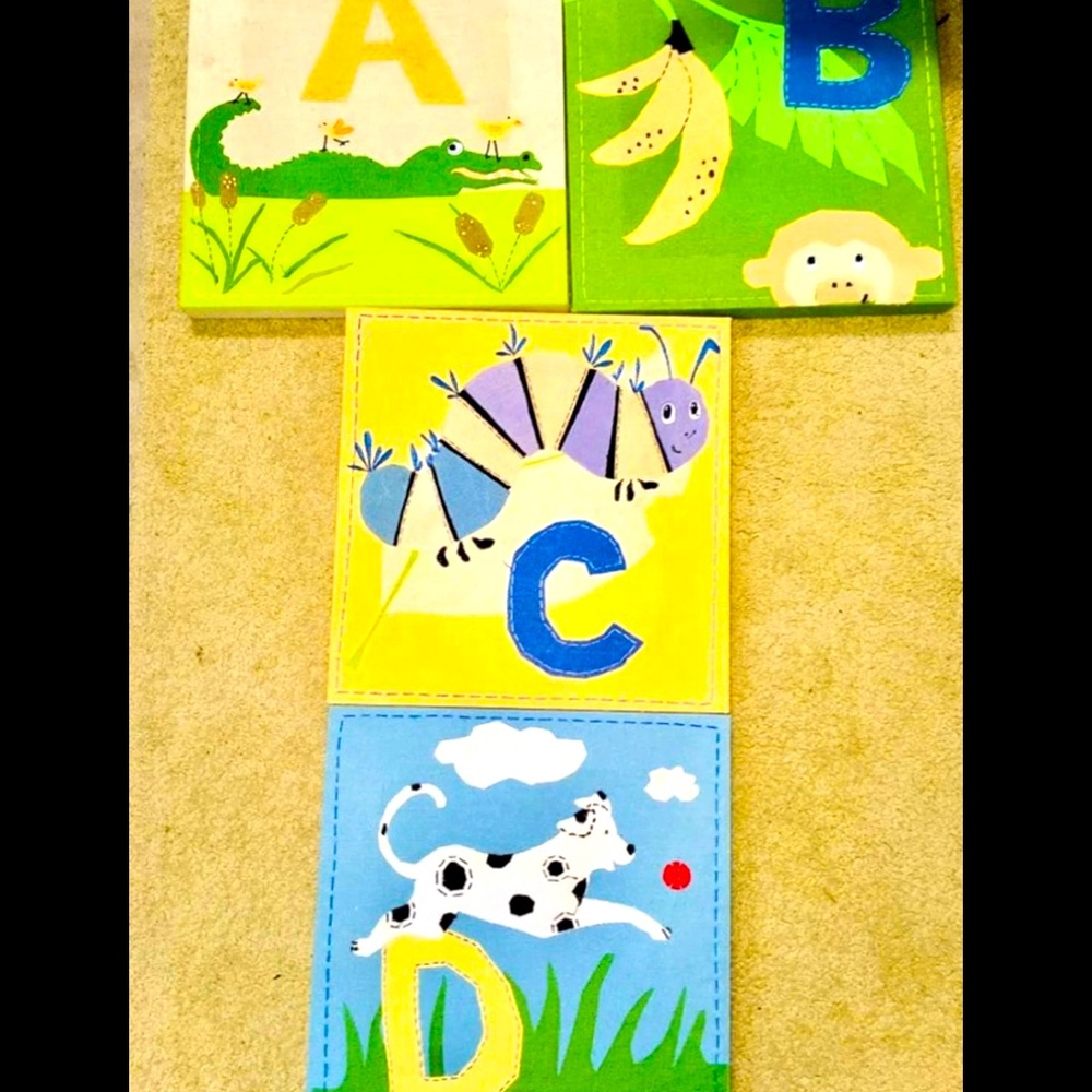 A B C D sewn outstanding wall portraits clearance sale while supplies last ✔️✔️